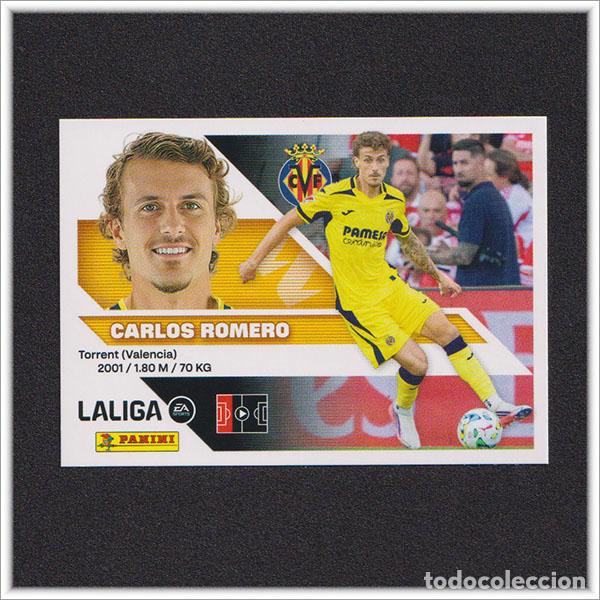 Football Stickers: LIGA ESTE 2026 2027 26 27 PANINI CARLOS ROMERO FICHAJE 4 VILLARREAL ALBUM COLECCI&Oacute;N 2&ordf; EDICI&Oacute;N