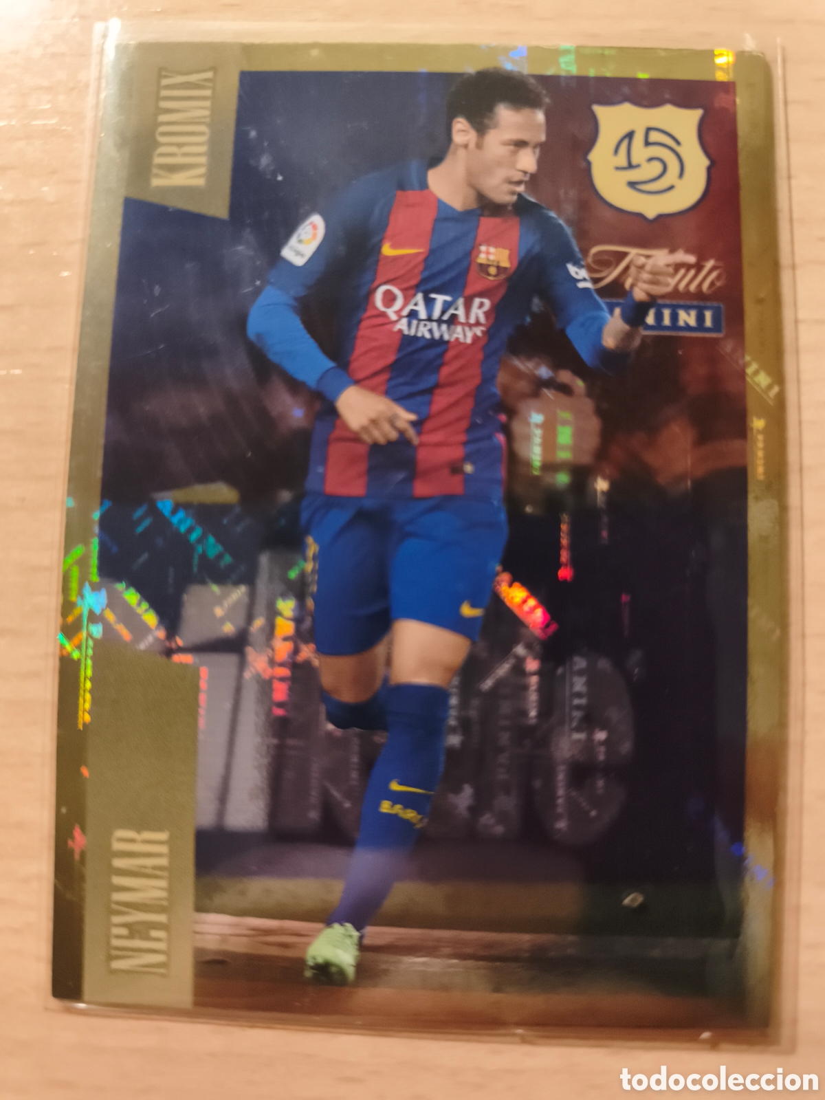 Cromos de f&uacute;tbol: K94 NEYMAR JR KROMIX FC BARCELONA TRIBUTO 125 PANINI TRIBUTE K 94 2024 2025 24 25