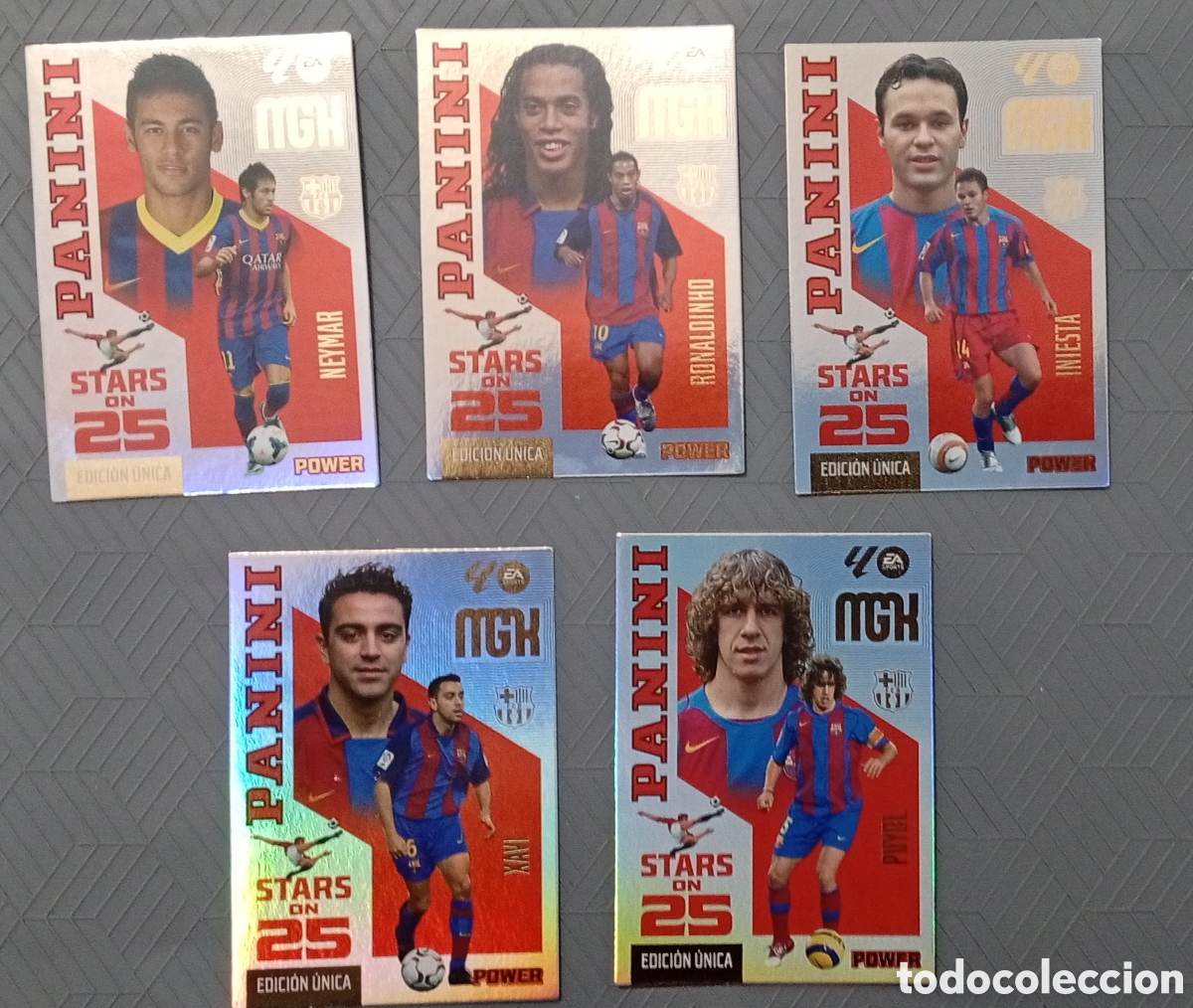 Figurine di Calcio: 5 del Barcelona Mgk edici&oacute;n &uacute;nica 26,27