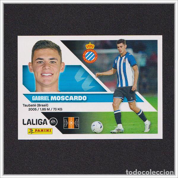 Cromos de Futebol: LIGA ESTE 2026 2027 26 27 PANINI MOSCARDO FICHAJE 16 ESPANYOL ALBUM COLECCI&Oacute;N 2&ordf; EDICI&Oacute;N