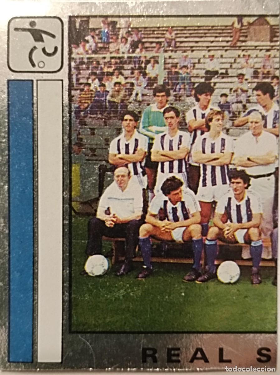 Cromos de f&uacute;tbol: #284 EQUIPO (REAL SOCIEDAD) FUTBOL 87 PANINI