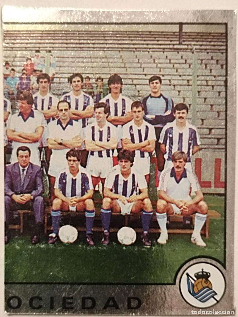 Cromos de f&uacute;tbol: #285 EQUIPO (REAL SOCIEDAD) FUTBOL 87 PANINI