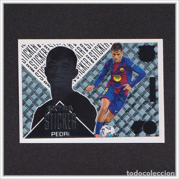 Cromos de f&uacute;tbol: LIGA ESTE 2026 2027 26 27 PANINI PEDRI PLATA EXTRA STICKER BARCELONA BAR&Ccedil;A COLECCI&Oacute;N 1&ordf; EDICI&Oacute;N