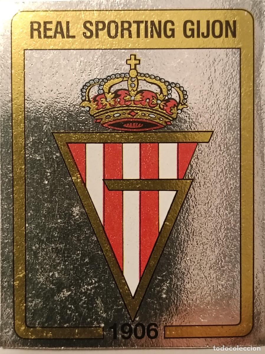 Cromos de f&uacute;tbol: #286 ESCUDO (SPORTING GIJON) FUTBOL 87 PANINI