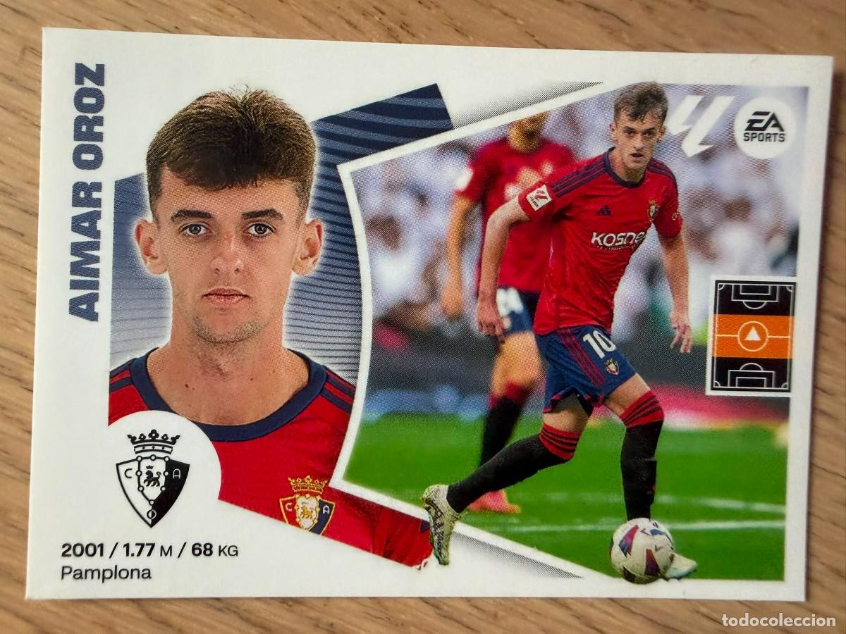 Cromos de f&uacute;tbol: 17 AIMAR OROZ OSASUNA 24 25 2024 2025 LIGA EA SPORTS COLECCIONES ESTE SIN PEGAR STICKER