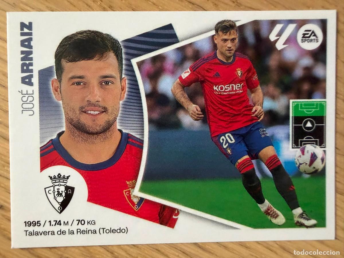 Cromos de f&uacute;tbol: 19A 19 A ARNAIZ OSASUNA 24 25 2024 2025 LIGA EA SPORTS COLECCIONES ESTE SIN PEGAR STICKER
