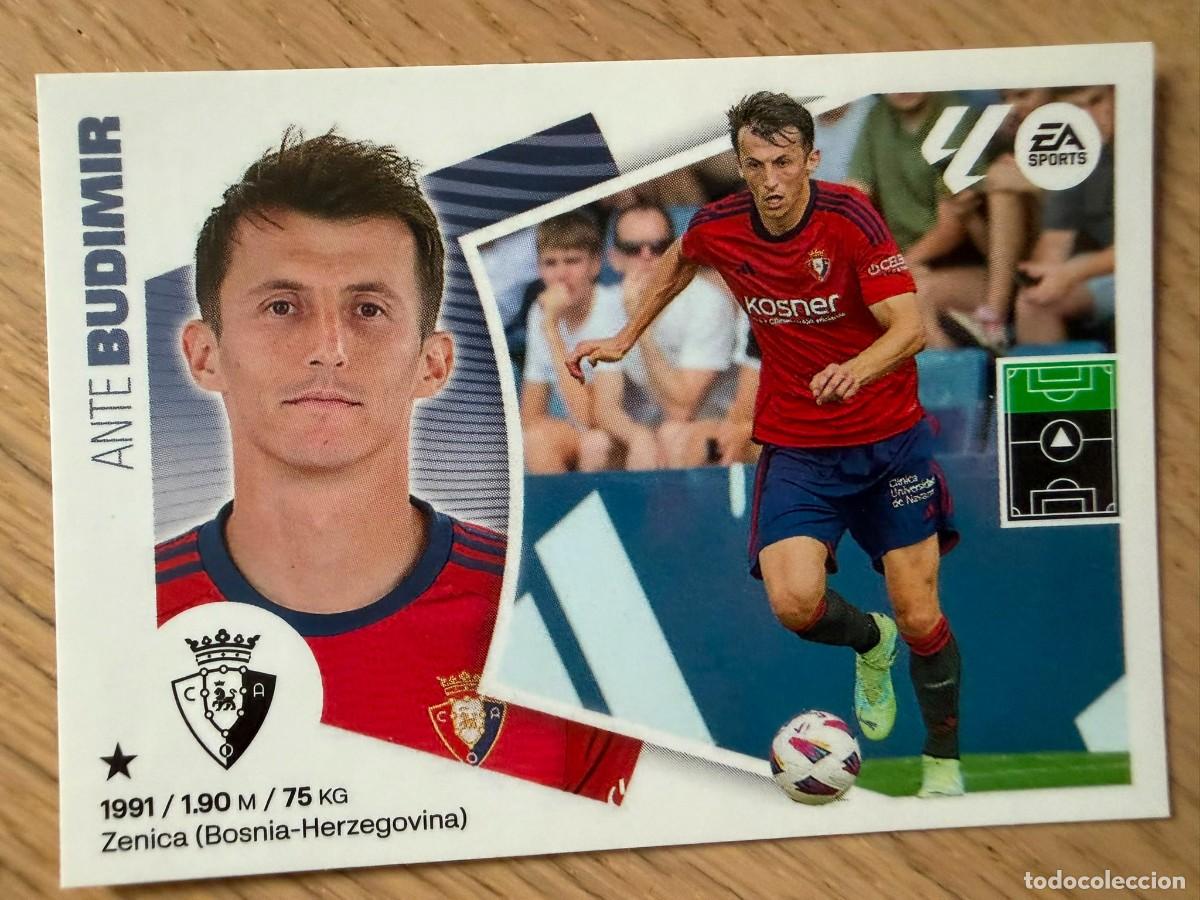 Cromos de f&uacute;tbol: 20 BUDIMIR OSASUNA 24 25 2024 2025 LIGA EA SPORTS COLECCIONES ESTE SIN PEGAR STICKER
