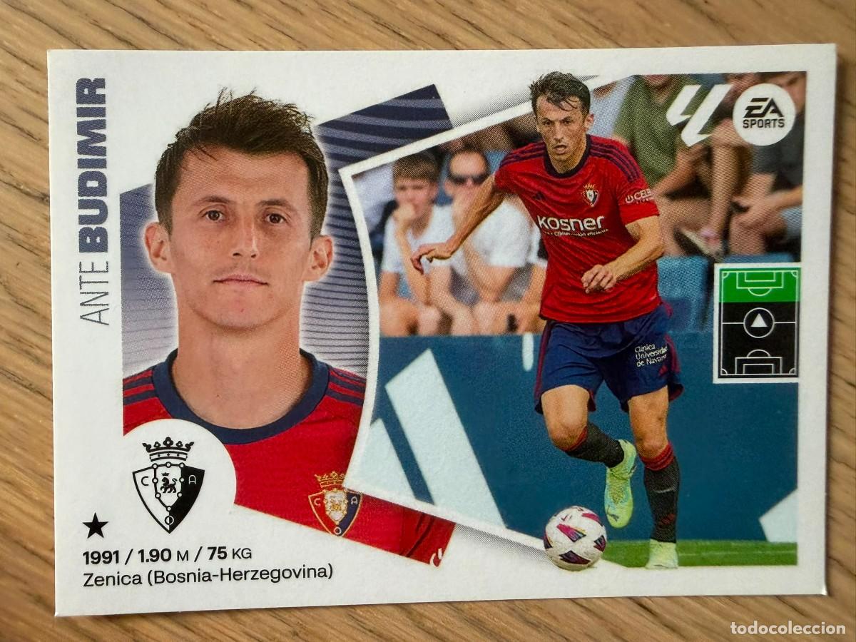 Cromos de f&uacute;tbol: 20 BUDIMIR OSASUNA 24 25 2024 2025 LIGA EA SPORTS COLECCIONES ESTE SIN PEGAR STICKER