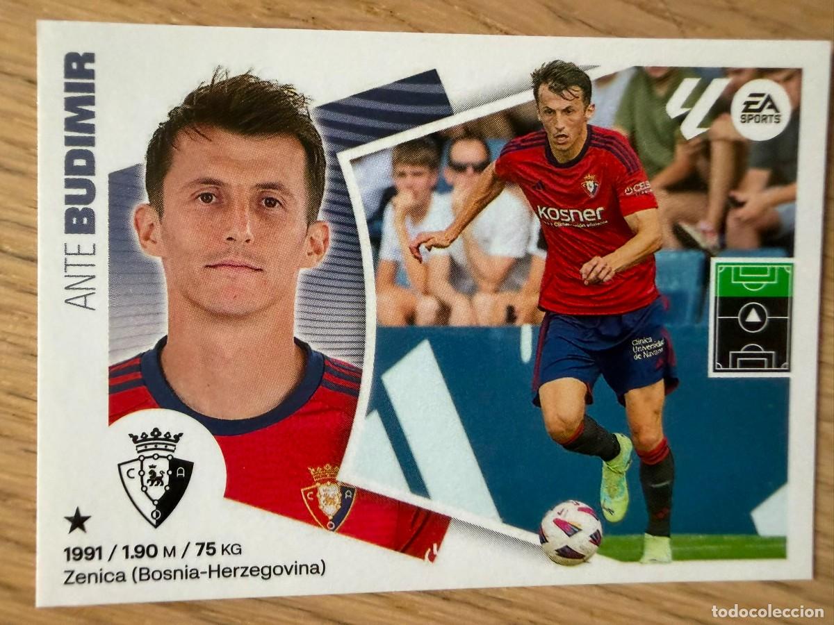 Cromos de f&uacute;tbol: 20 BUDIMIR OSASUNA 24 25 2024 2025 LIGA EA SPORTS COLECCIONES ESTE SIN PEGAR STICKER