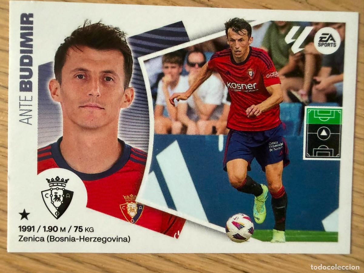 Cromos de f&uacute;tbol: 20 BUDIMIR OSASUNA 24 25 2024 2025 LIGA EA SPORTS COLECCIONES ESTE SIN PEGAR STICKER