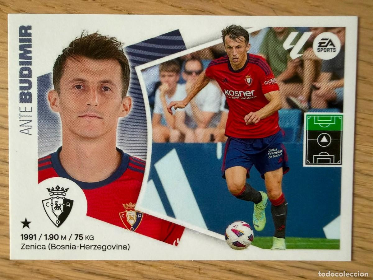 Cromos de f&uacute;tbol: 20 BUDIMIR OSASUNA 24 25 2024 2025 LIGA EA SPORTS COLECCIONES ESTE SIN PEGAR STICKER