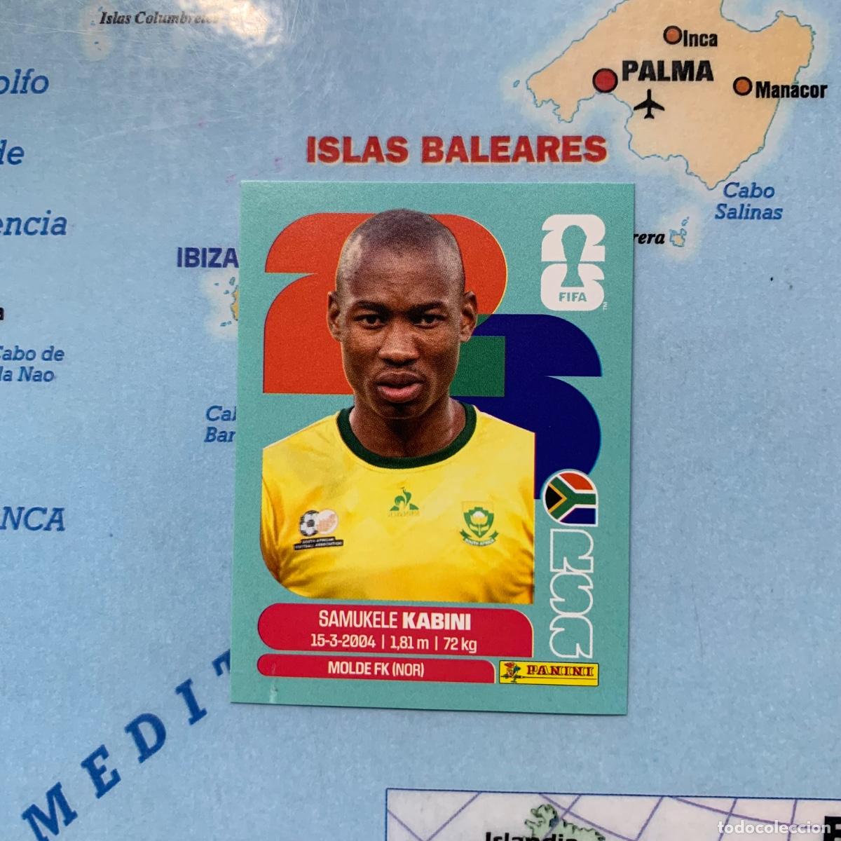 Cromos de f&uacute;tbol: Sud&aacute;frica numero 5 cromo panini Mundial Fifa World Cup 2026