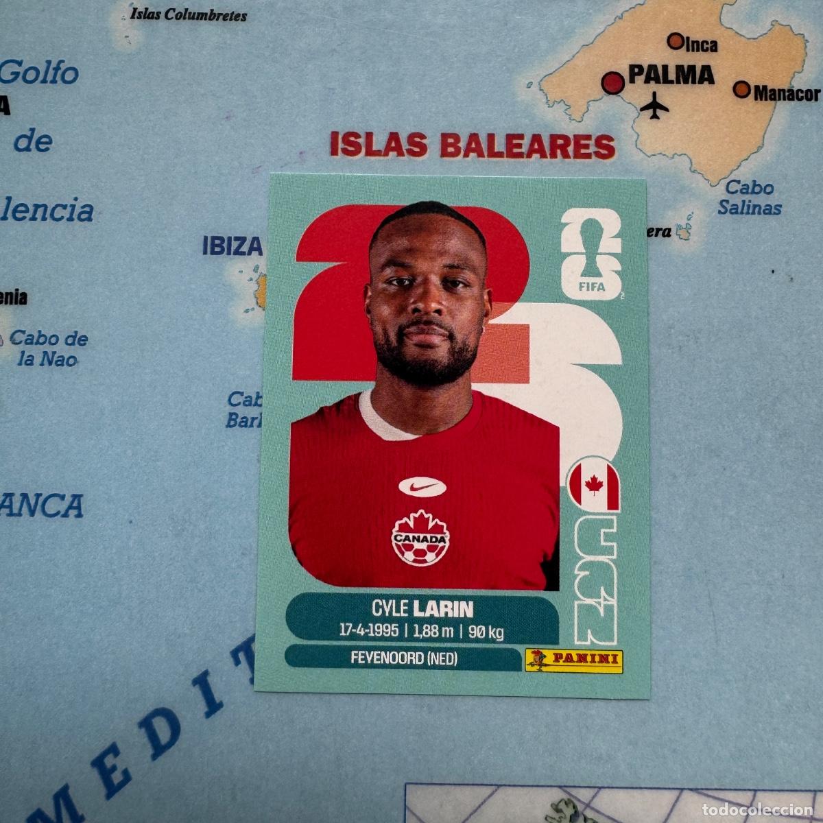 Cromos de Futebol: Canada numero 19 cromo panini Mundial Fifa World Cup 2026