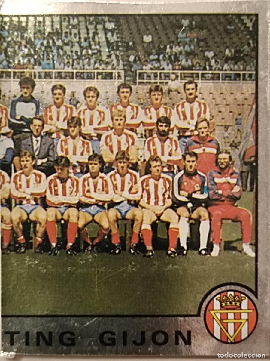 Cromos de Futebol: #304 EQUIPO (SPORTING GIJON) FUTBOL 87 PANINI