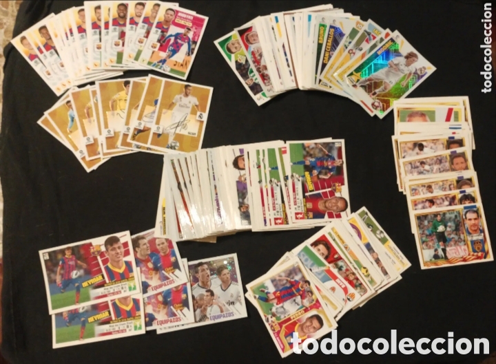 Figurine di Calcio: Lote 221 cromos Panini variedad de diferentes temporadas
