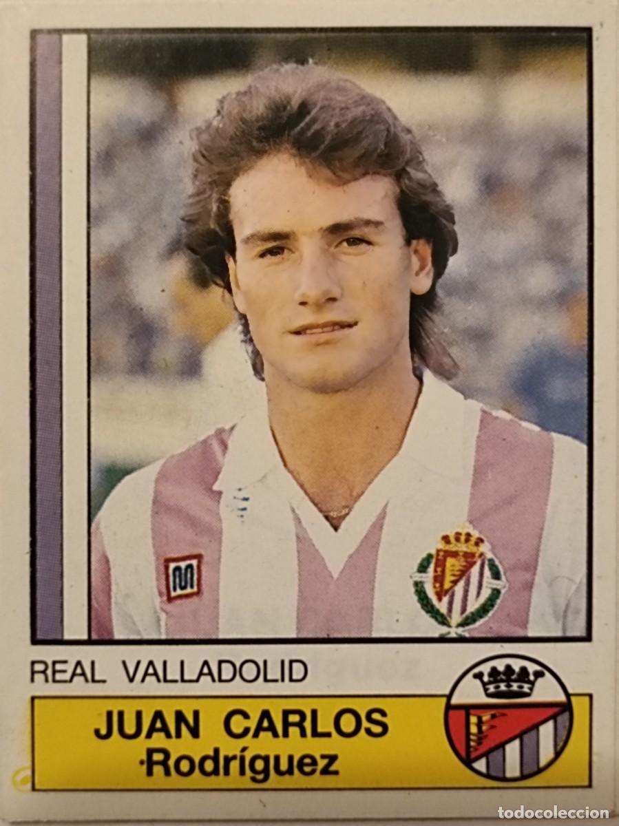 Cromos de f&uacute;tbol: #312 JUAN CARLOS (REAL VALLADOLID) FUTBOL 87 PANINI