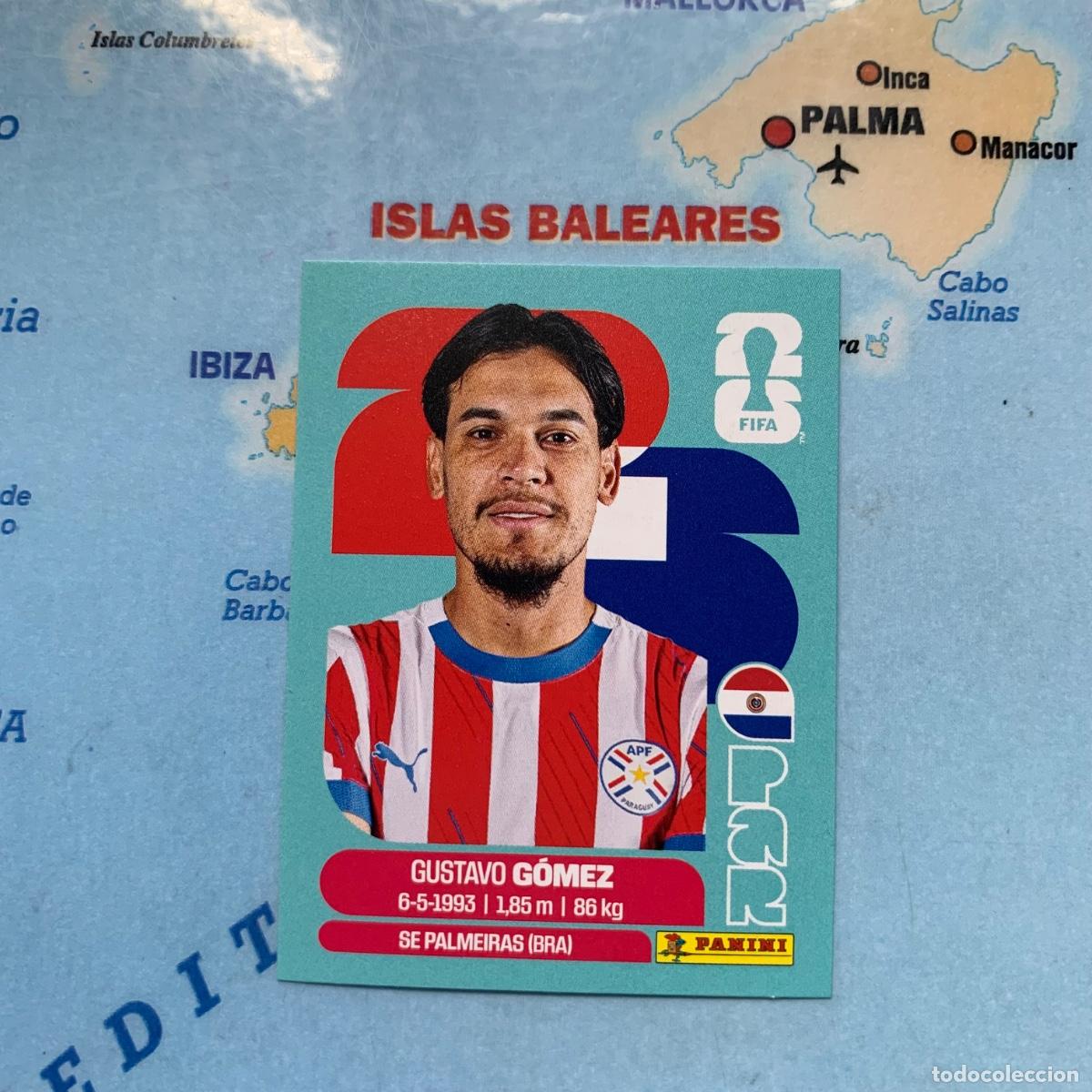 Cromos de f&uacute;tbol: Paraguay n&uacute;mero 4 cromo panini Mundial Fifa World Cup 2026
