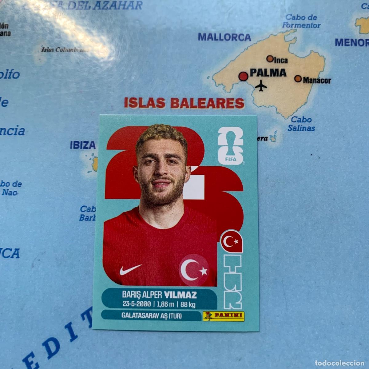 Cromos de f&uacute;tbol: Turqu&iacute;a n&uacute;mero 18 cromo panini Mundial Fifa World Cup 2026
