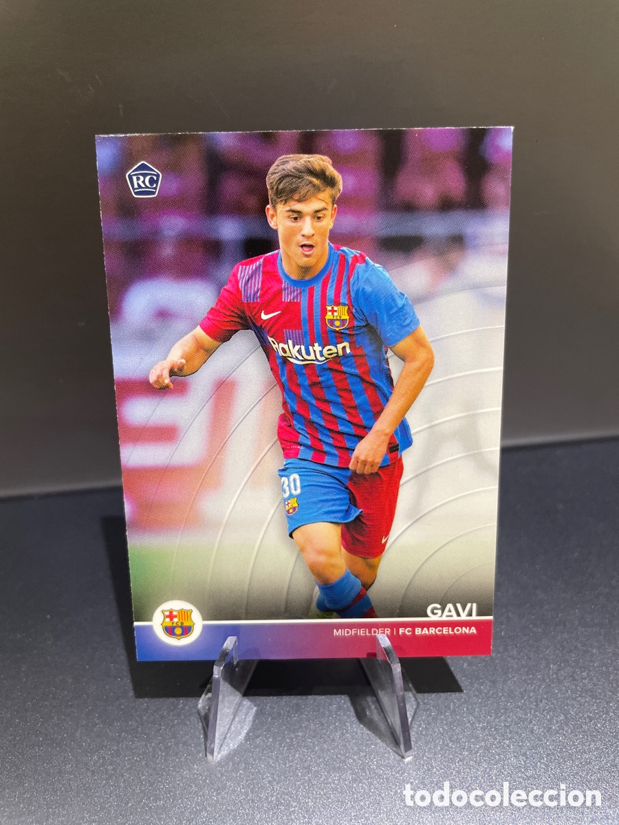 Cromos de f&uacute;tbol: Gavi 21 Rookie FC Barcelona set 2021-22 2021 2022 Topps