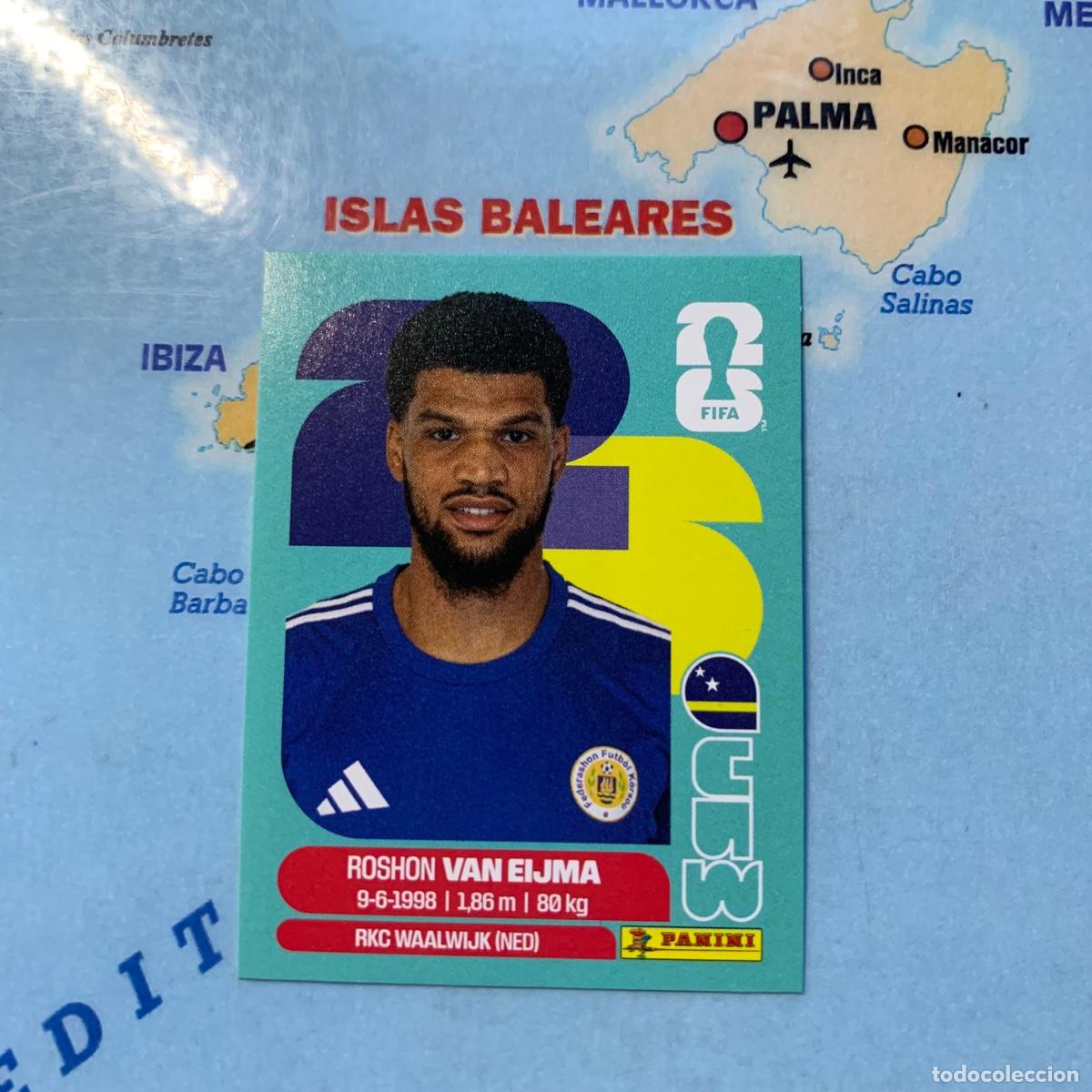 Cromos de f&uacute;tbol: Curazao n&uacute;mero 7 cromo panini Mundial Fifa World Cup 2026