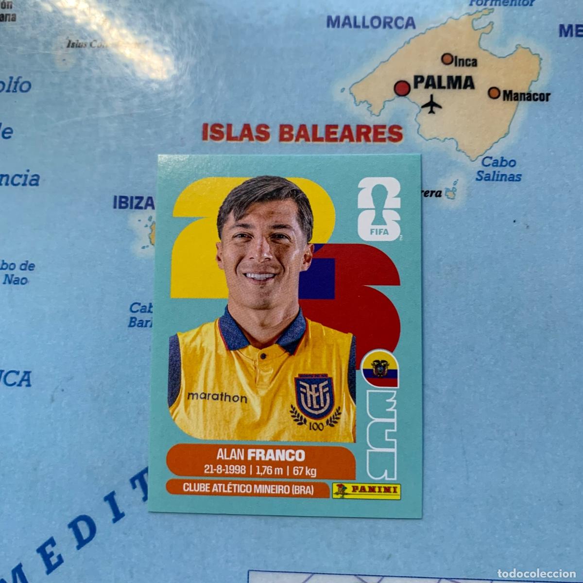 Cromos de f&uacute;tbol: Ecuador n&uacute;mero 10 cromo panini Mundial Fifa World Cup 2026
