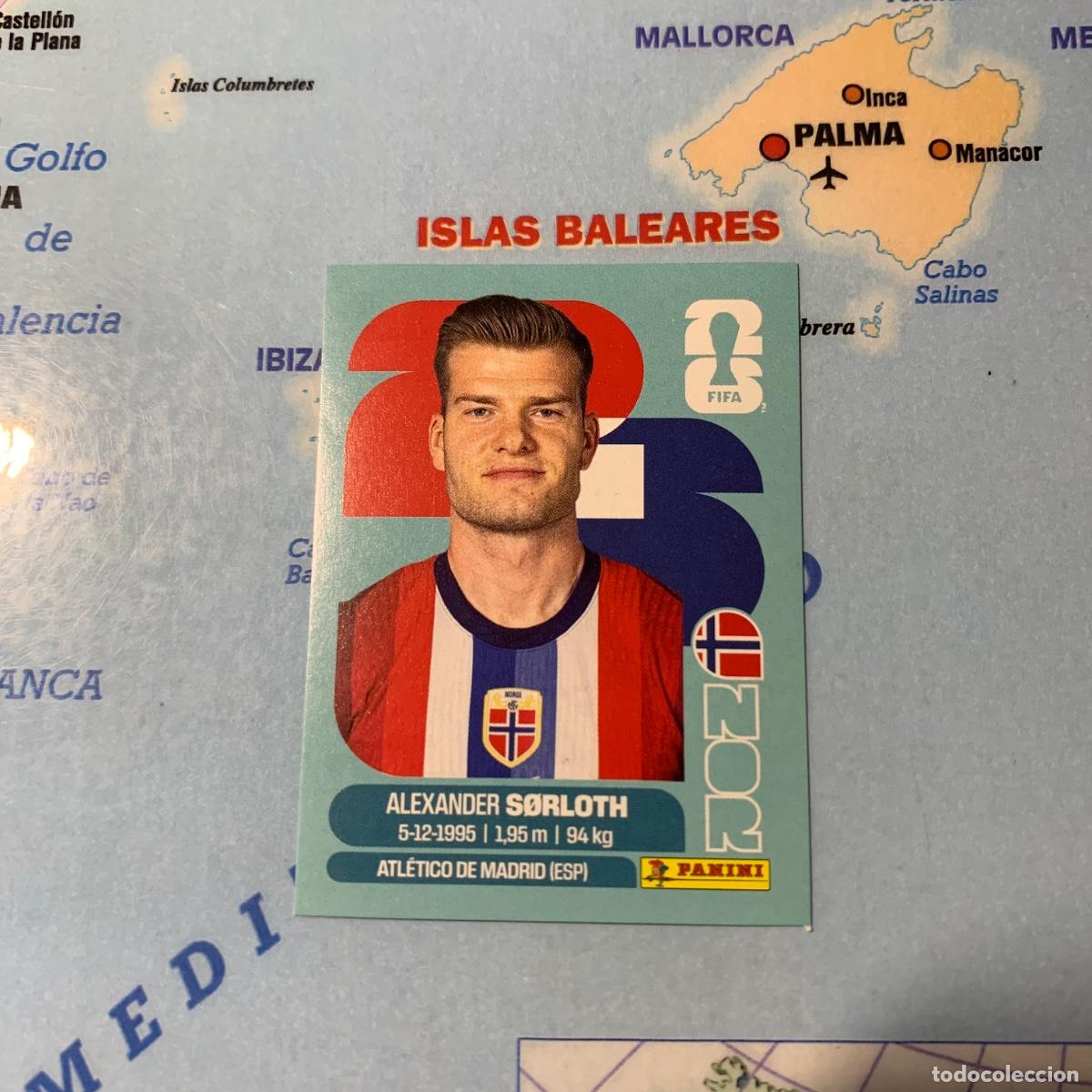Cromos de Futebol: Noruega n&uacute;mero 16 cromo panini Mundial Fifa World Cup 2026