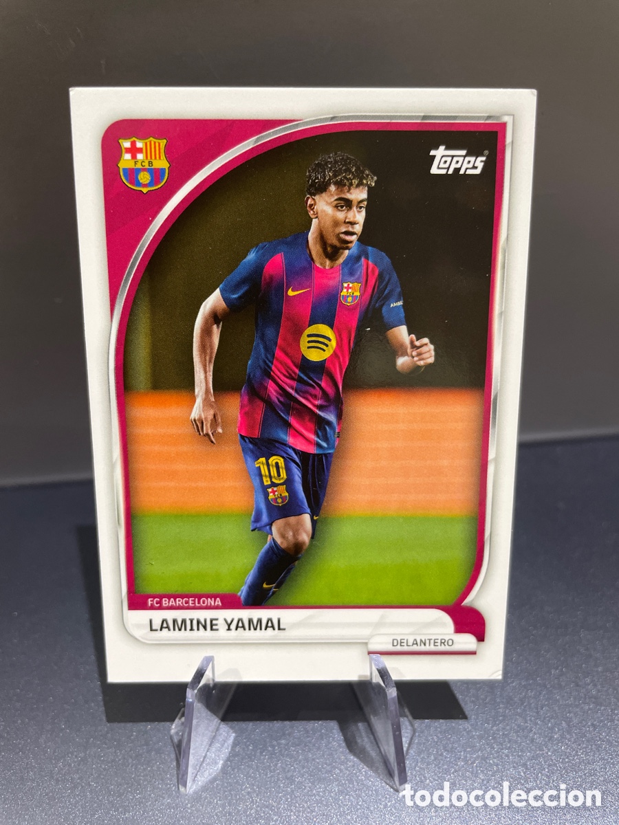 Football Stickers: Lamine Yamal 19 Topps Team Set FC Barcelona 2025-26