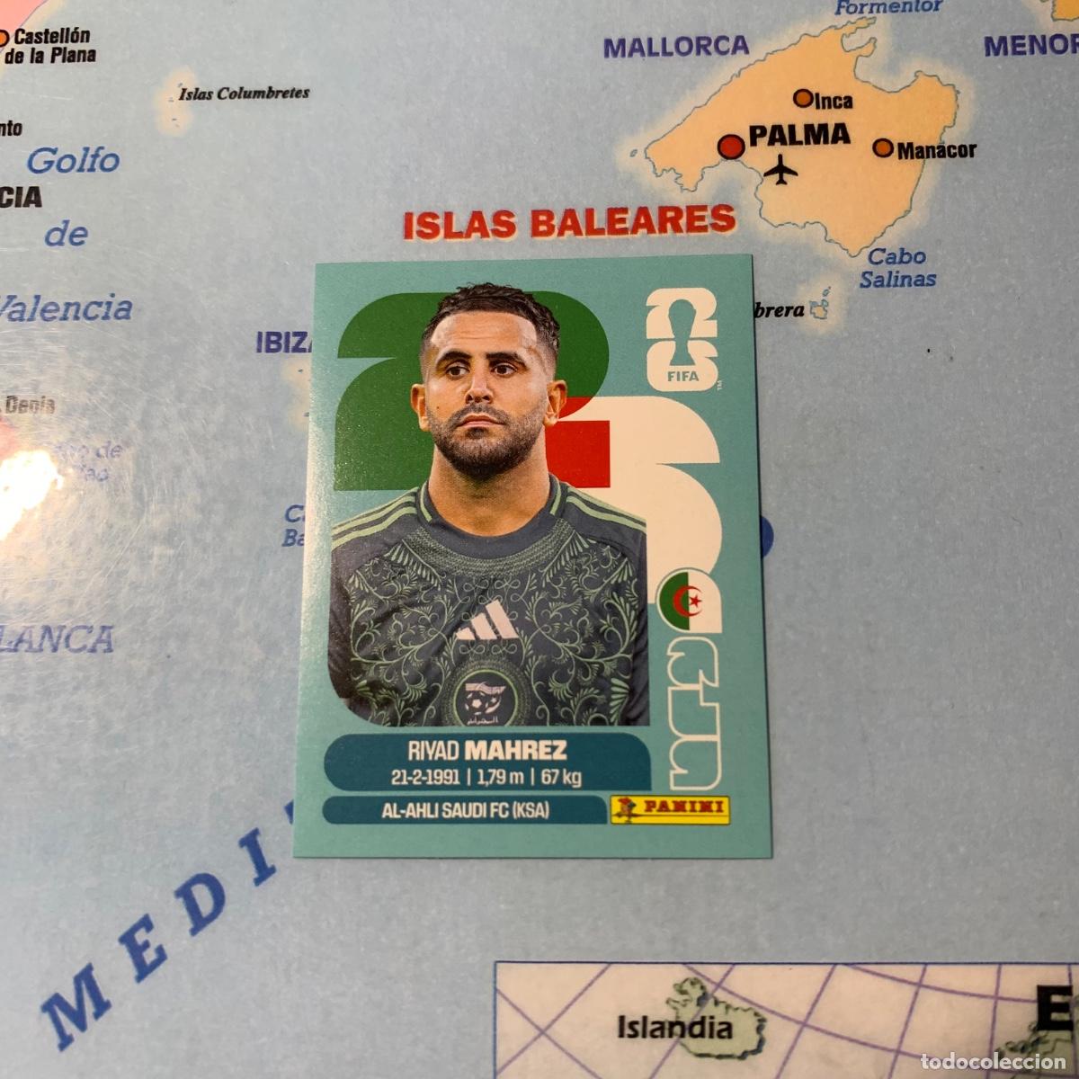 Cromos de Futebol: Argelia n&uacute;mero 15 cromo panini Mundial Fifa World Cup 2026