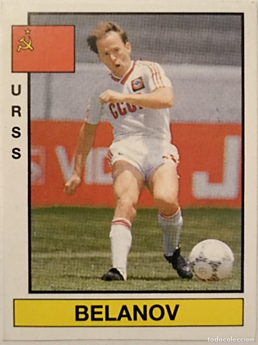 Cromos de f&uacute;tbol: #347 BELANOV ESTRELLAS MUNDIALES FUTBOL 87 PANINI