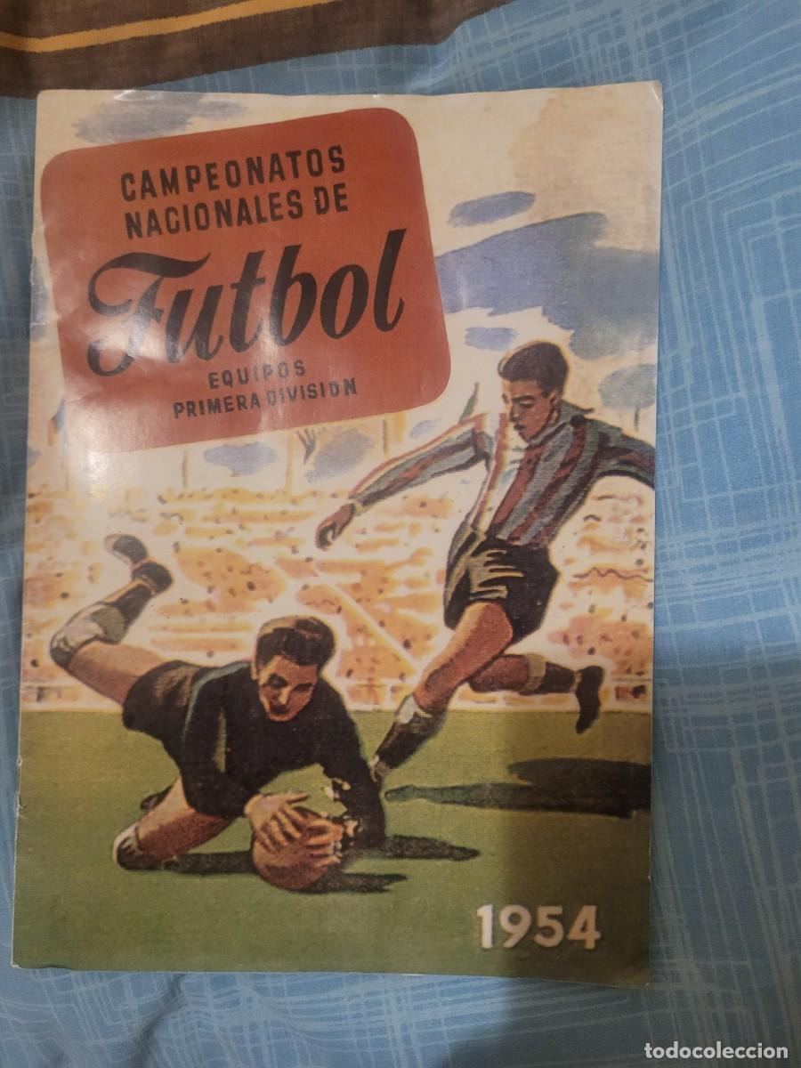 Cromos de f&uacute;tbol: CROMOS DEL ALBUM CAMPEONATOS NACIONALES DE FUTBOL 1954. 0,30 &euro; CADA CROMO. LEER COMENTARIOS