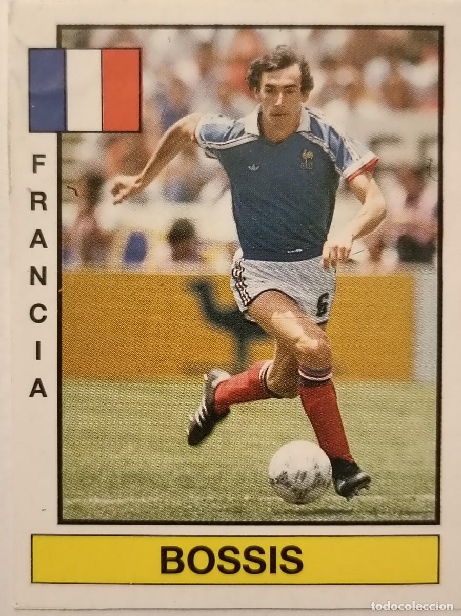 Cromos de f&uacute;tbol: #349 BOSSIS ESTRELLAS MUNDIALES FUTBOL 87 PANINI