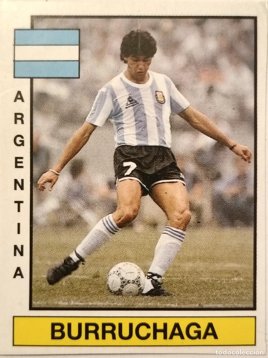 Cromos de f&uacute;tbol: #351 BURRUCHAGA ESTRELLAS MUNDIALES FUTBOL 87 PANINI