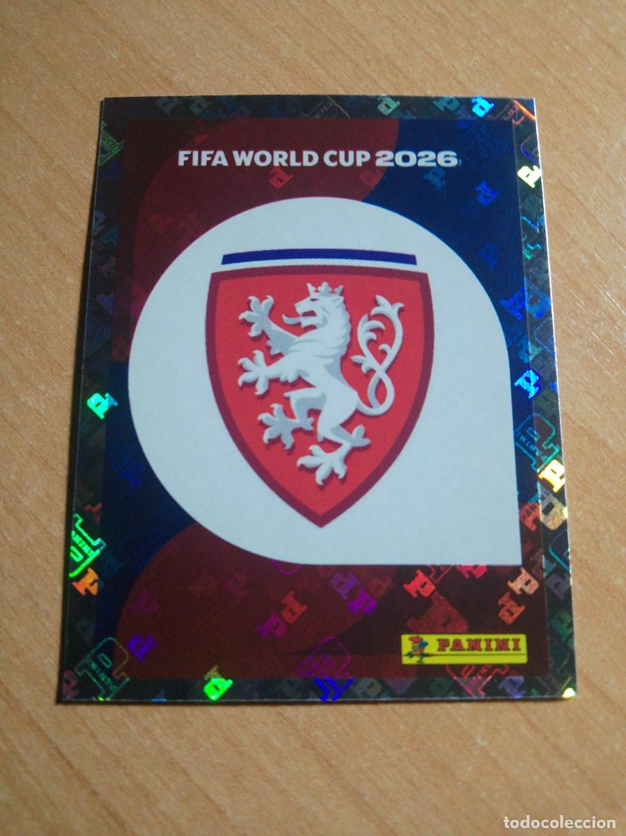 Cromos de Futebol: CZE 1 ESCUDO CHEQUIA MUNDIAL FIFA WORLD CUP 2026 26 PANINI STICKERS NUEVO