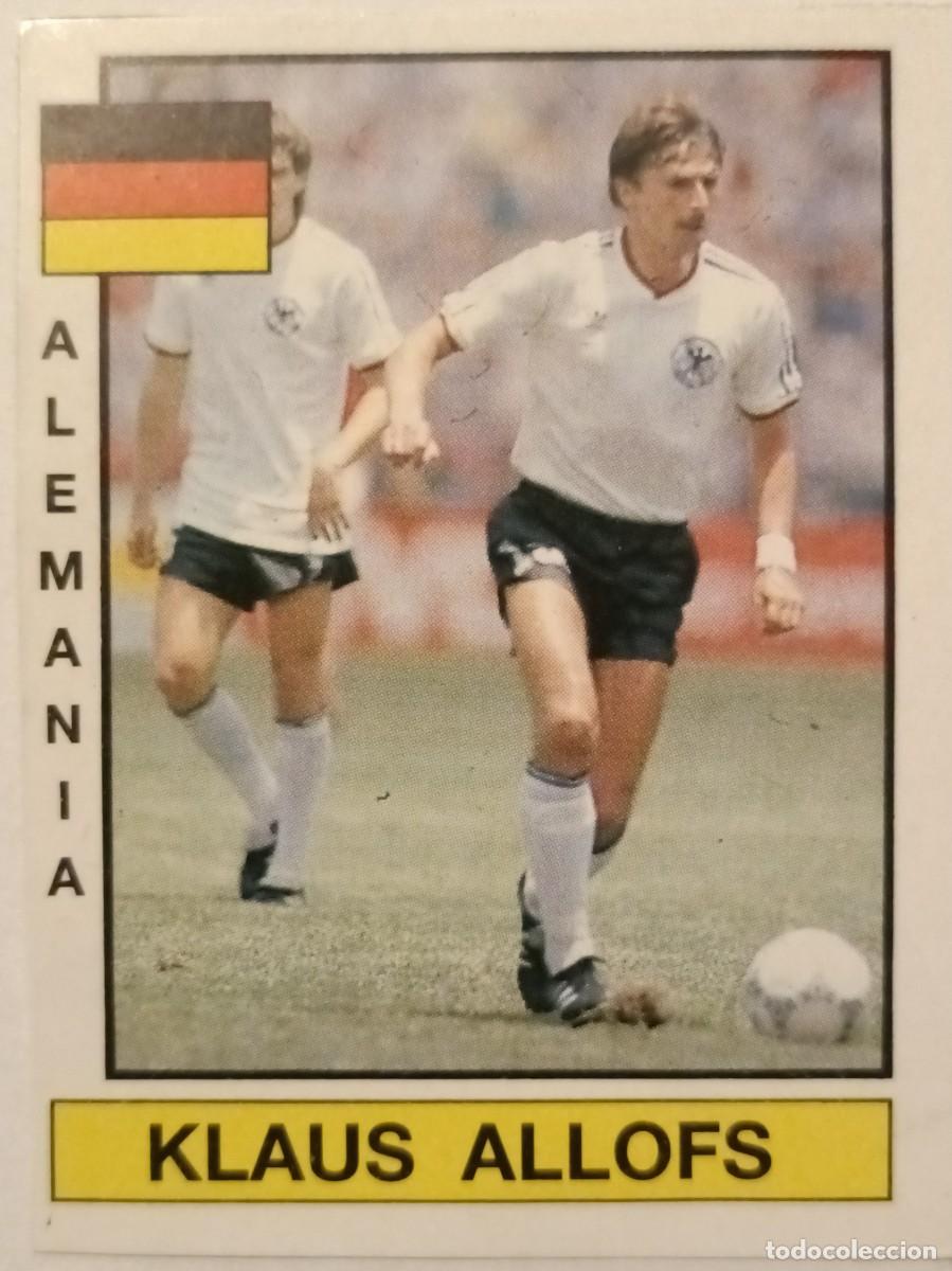 Cromos de Futebol: #366 KLAUS ALLOFS ESTRELLAS MUNDIALES FUTBOL 87 PANINI