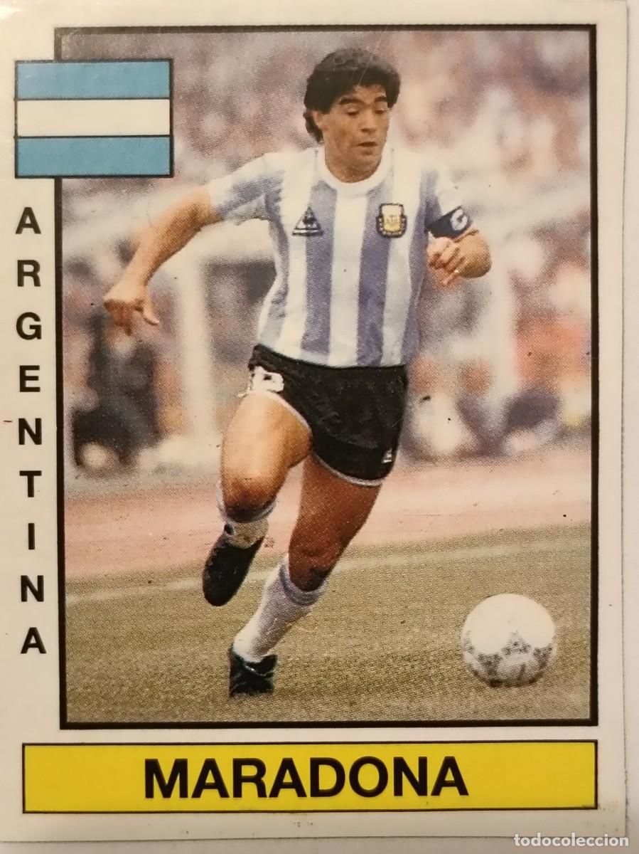 Fu&szlig;ball-Sticker: #370 MARADONA ESTRELLAS MUNDIALES FUTBOL 87 PANINI