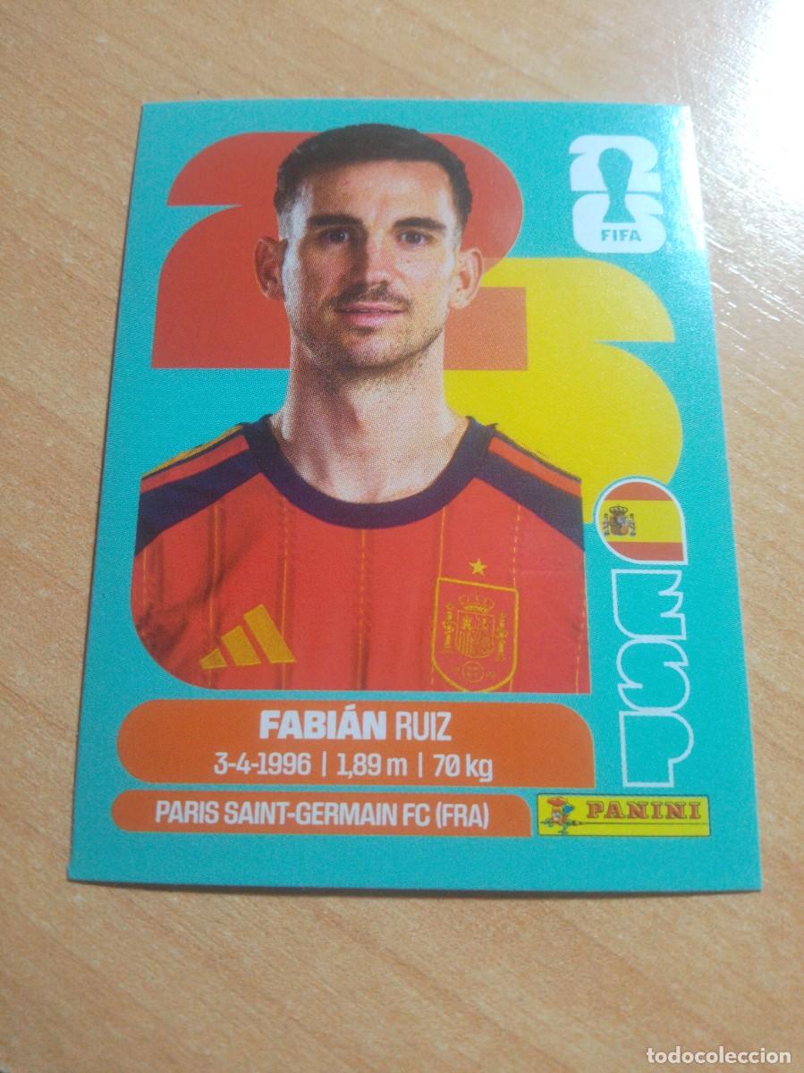 Fu&szlig;ball-Sticker: ESP 12 FABIAN ESPA&Ntilde;A MUNDIAL FIFA WORLD CUP 2026 26 PANINI STICKERS NUEVO