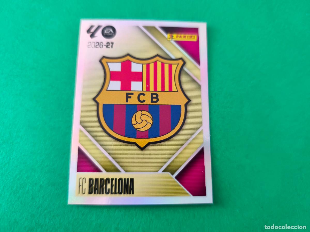 Fu&szlig;ball-Sticker: CROMO FUTBOL ESCUDO F.C.BARCELONA SIN PEGAR N&ordm; 1 LIGA ESTE 2026-2027/26-27 PANINI