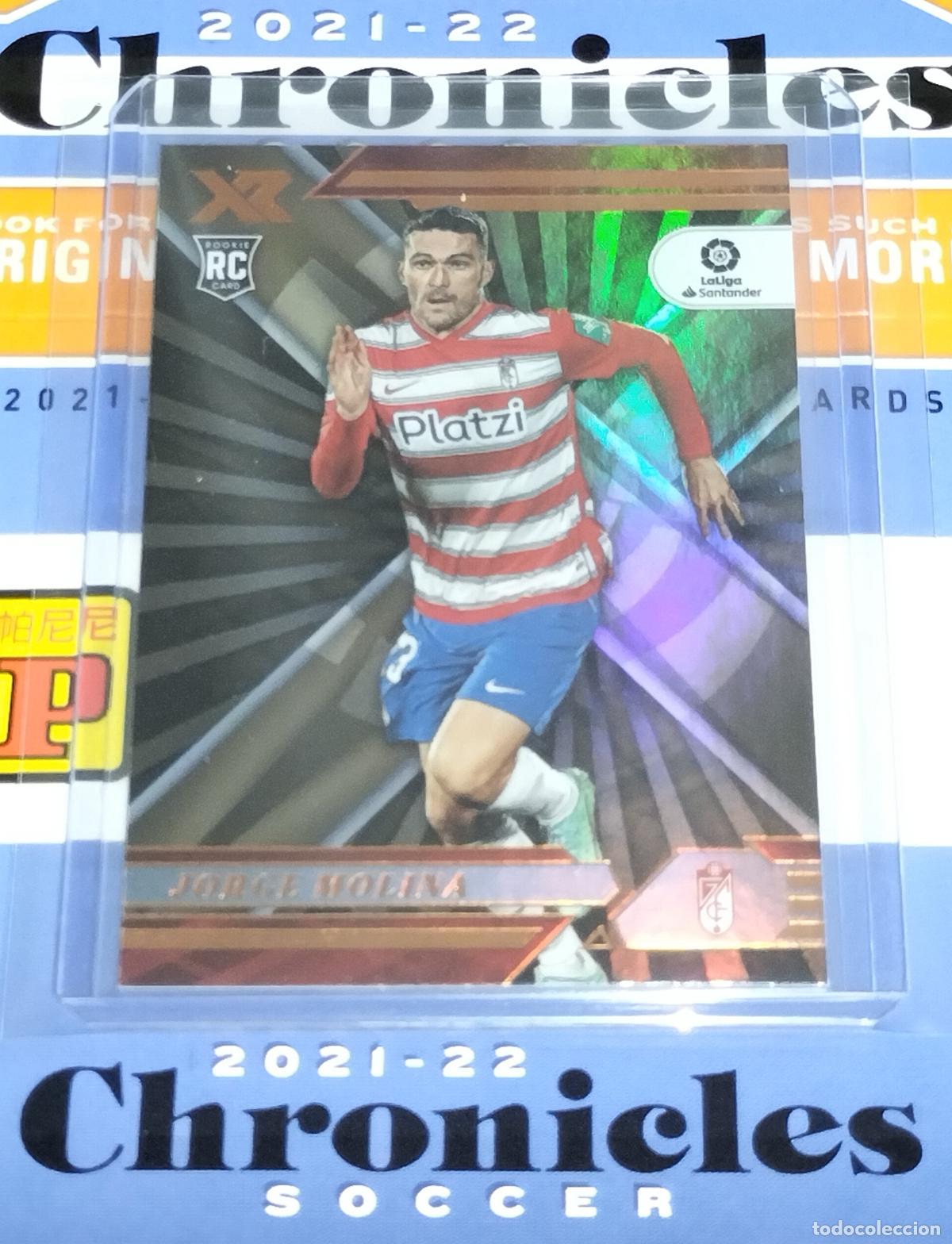 Cromos de f&uacute;tbol: N&ordm; 115 JORGE MOLINA RC ROOKIE GRANADA CARD CHRONICLES XR LA LIGA SOCCER 2021 2022 21 22 PANINI
