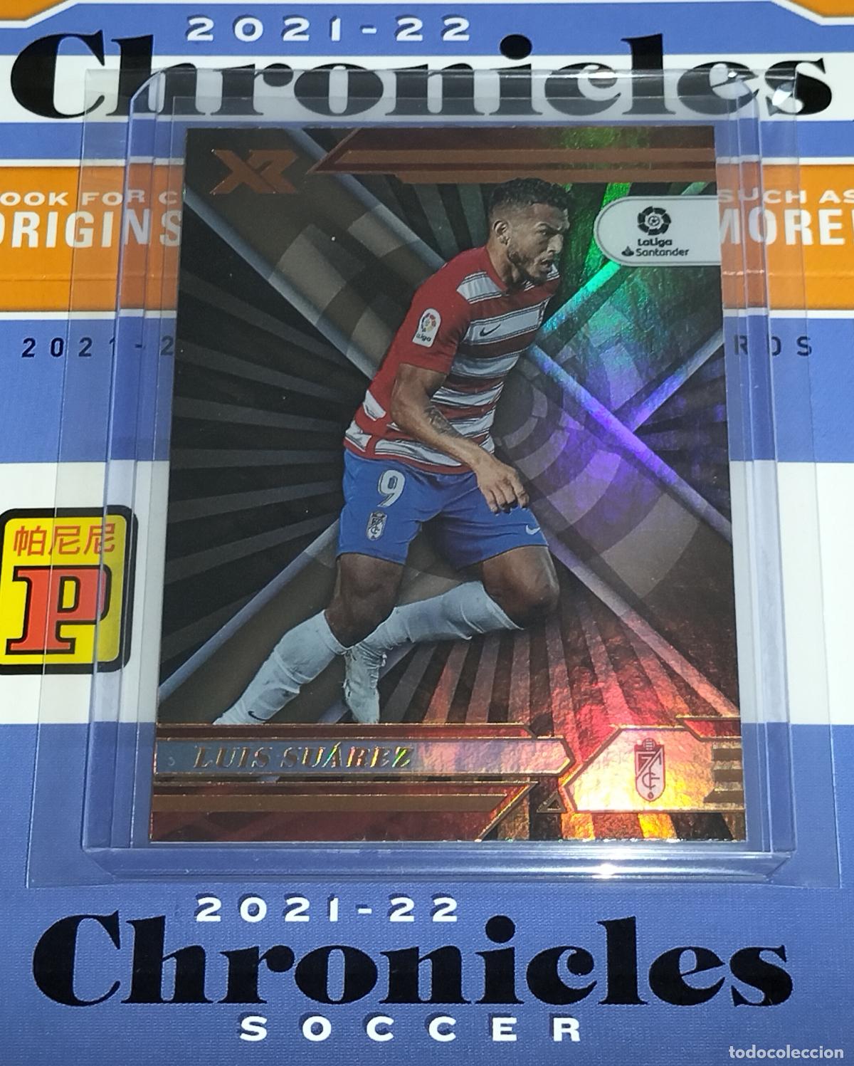 Cromos de Futebol: N&ordm; 116 LUIS SU&Aacute;REZ GRANADA CARD CHRONICLES XR LA LIGA SOCCER 2021 2022 21 22 PANINI