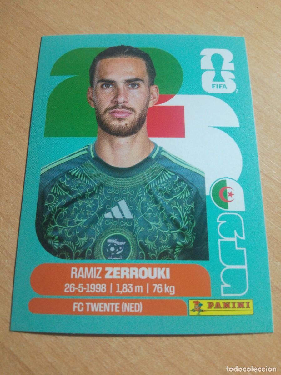 Cromos de f&uacute;tbol: ZERROUKI ARGELIA ALG 11 MUNDIAL FIFA WORLD CUP 2026 26 PANINI STICKERS NUEVO