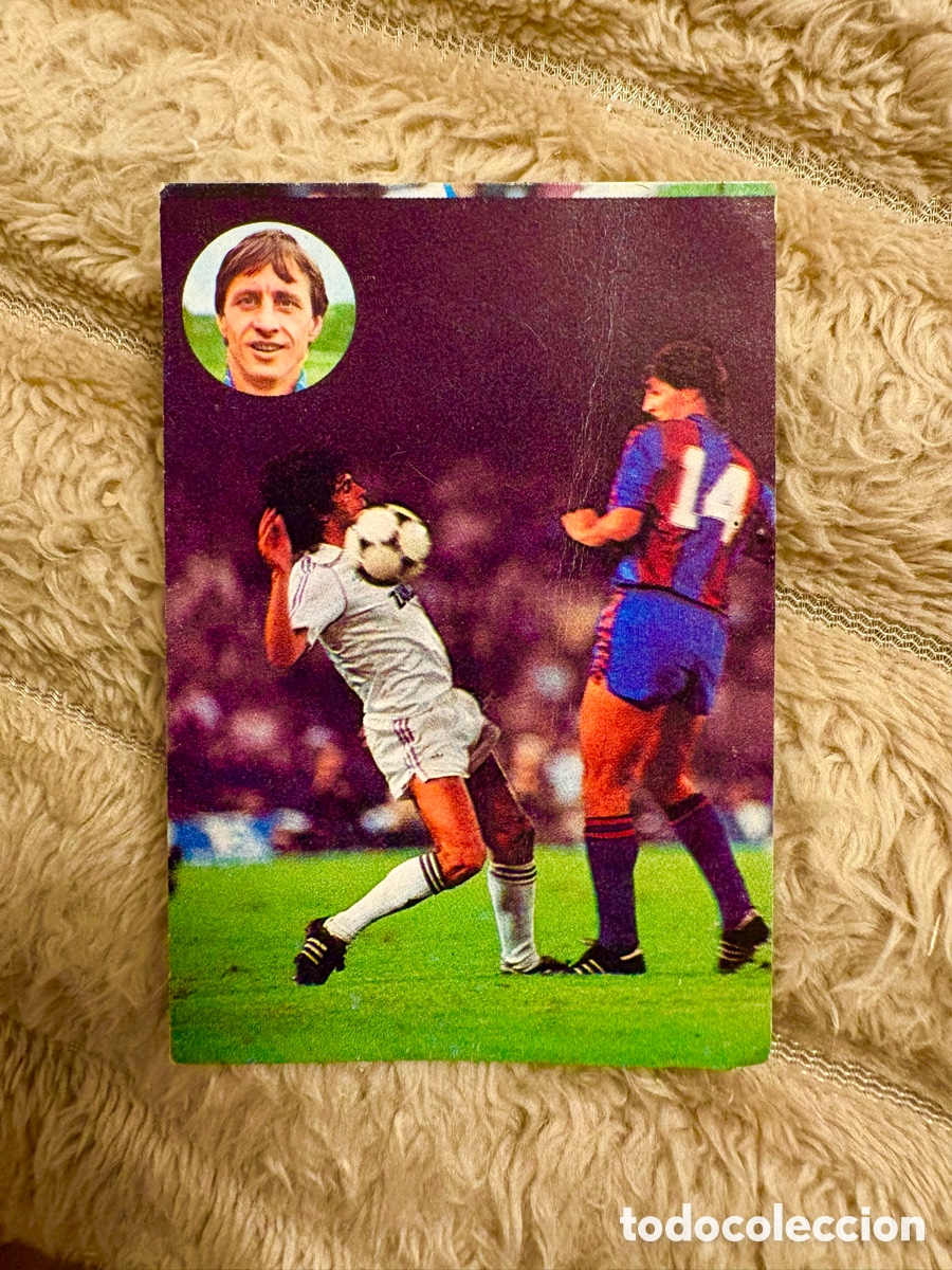 Cromos de f&uacute;tbol: CROMO 180 LOZANO REAL MADRID APRENDE CRUYFF 1984 geprodesa el de las fotos