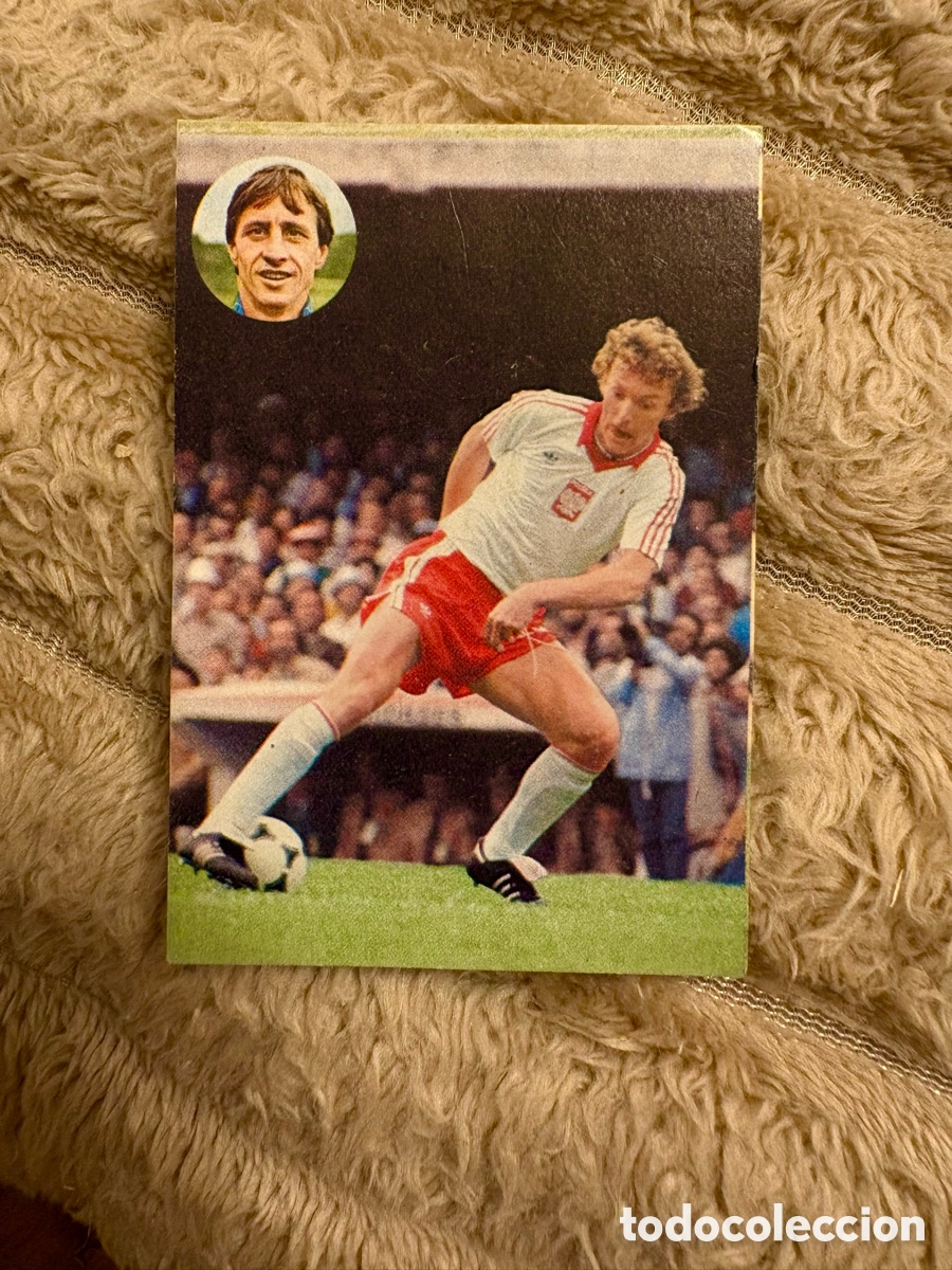 Cromos de f&uacute;tbol: CROMO 151 BONIEK POLONIA APRENDE CRUYFF 1984 geprodesa el de las fotos