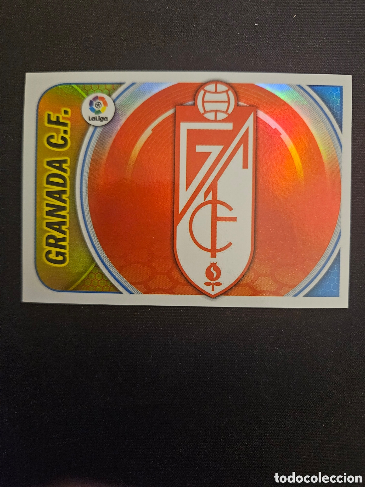 Cromos de f&uacute;tbol: ESCUDO GRANADA CF N&ordm; 19 &ndash; LIGA ESTE 2016-17 PANINI
