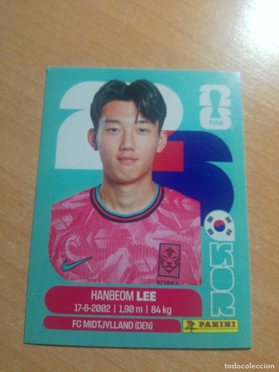 Cromos de f&uacute;tbol: H LEE COREA DEL SUR KOR 7 MUNDIAL FIFA WORLD CUP 2026 26 PANINI STICKERS NUEVO