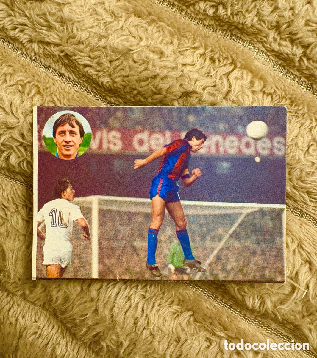 Fu&szlig;ball-Sticker: CROMO 134 OLMO BARCELONA APRENDE CRUYFF 1984 geprodesa el de las fotos