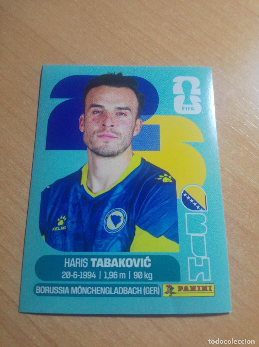 Figurine di Calcio: TABAKOVIC BOSNIA HERCEGOVINA BIH 20 MUNDIAL FIFA WORLD CUP 2026 26 PANINI STICKERS NUEVO