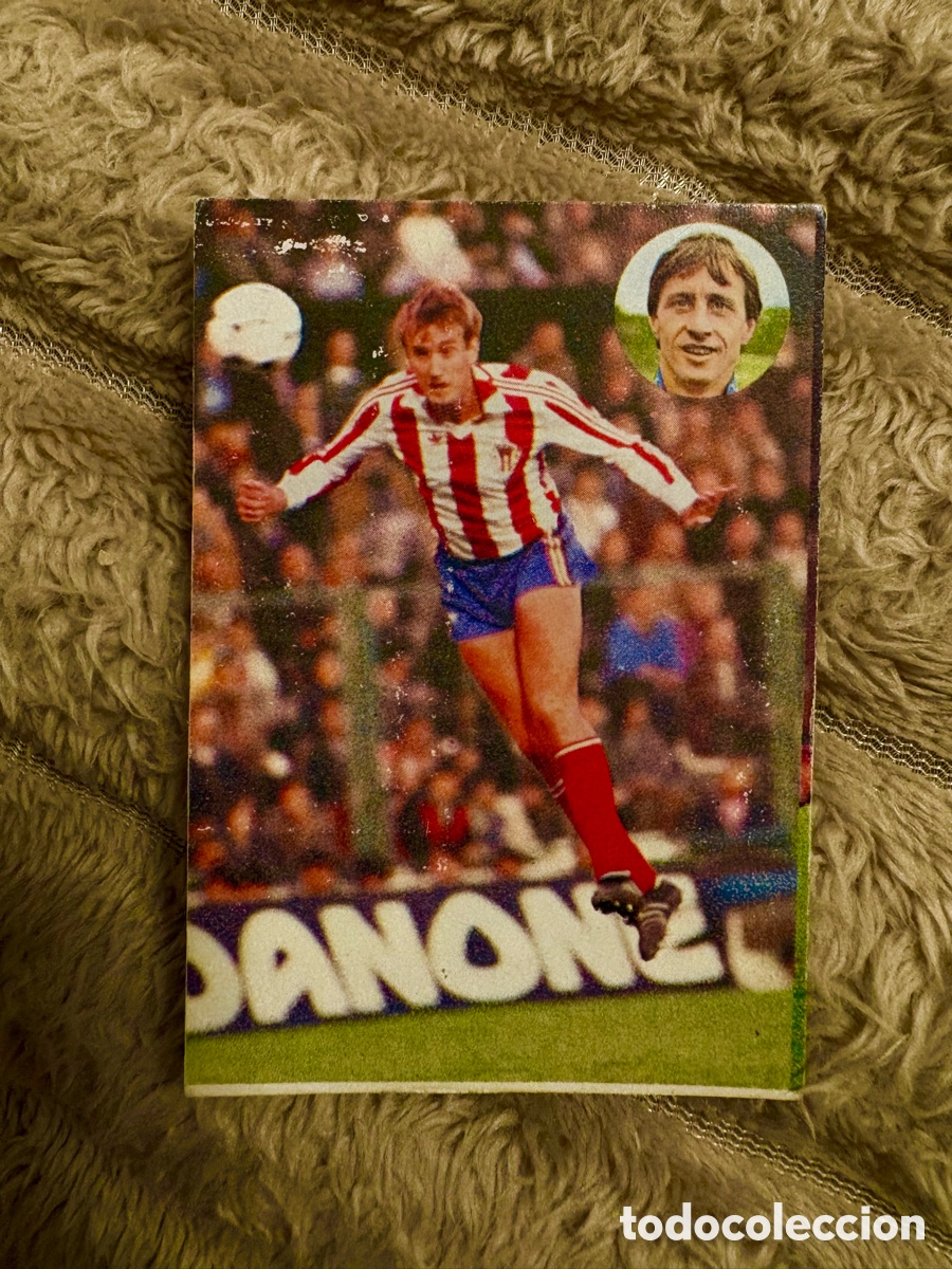 Cromos de Futebol: CROMO 131 MACEDA GIJ&Oacute;N APRENDE CRUYFF 1984 geprodesa el de las fotos