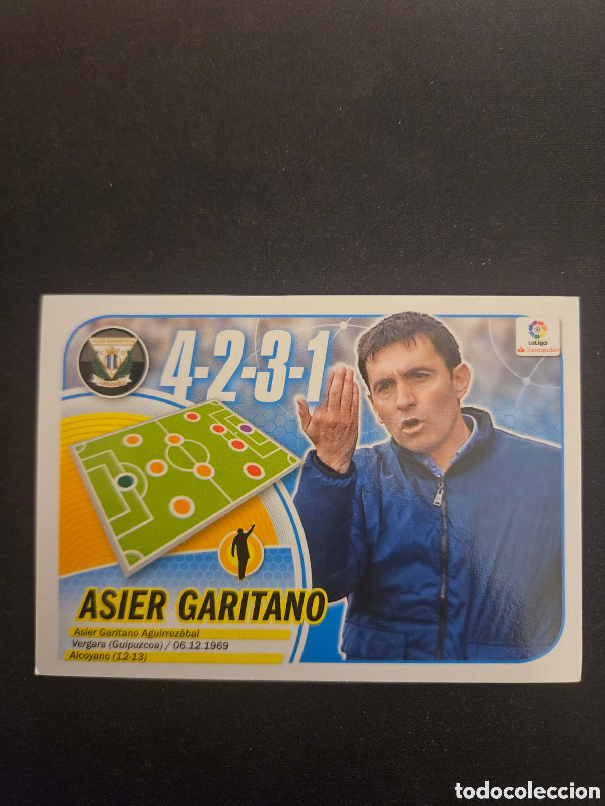 Cromos de Futebol: ASIER GARITANO N&ordm; 24 CD LEGAN&Eacute;S &ndash; LIGA ESTE 2016-17 PANINI 1/2