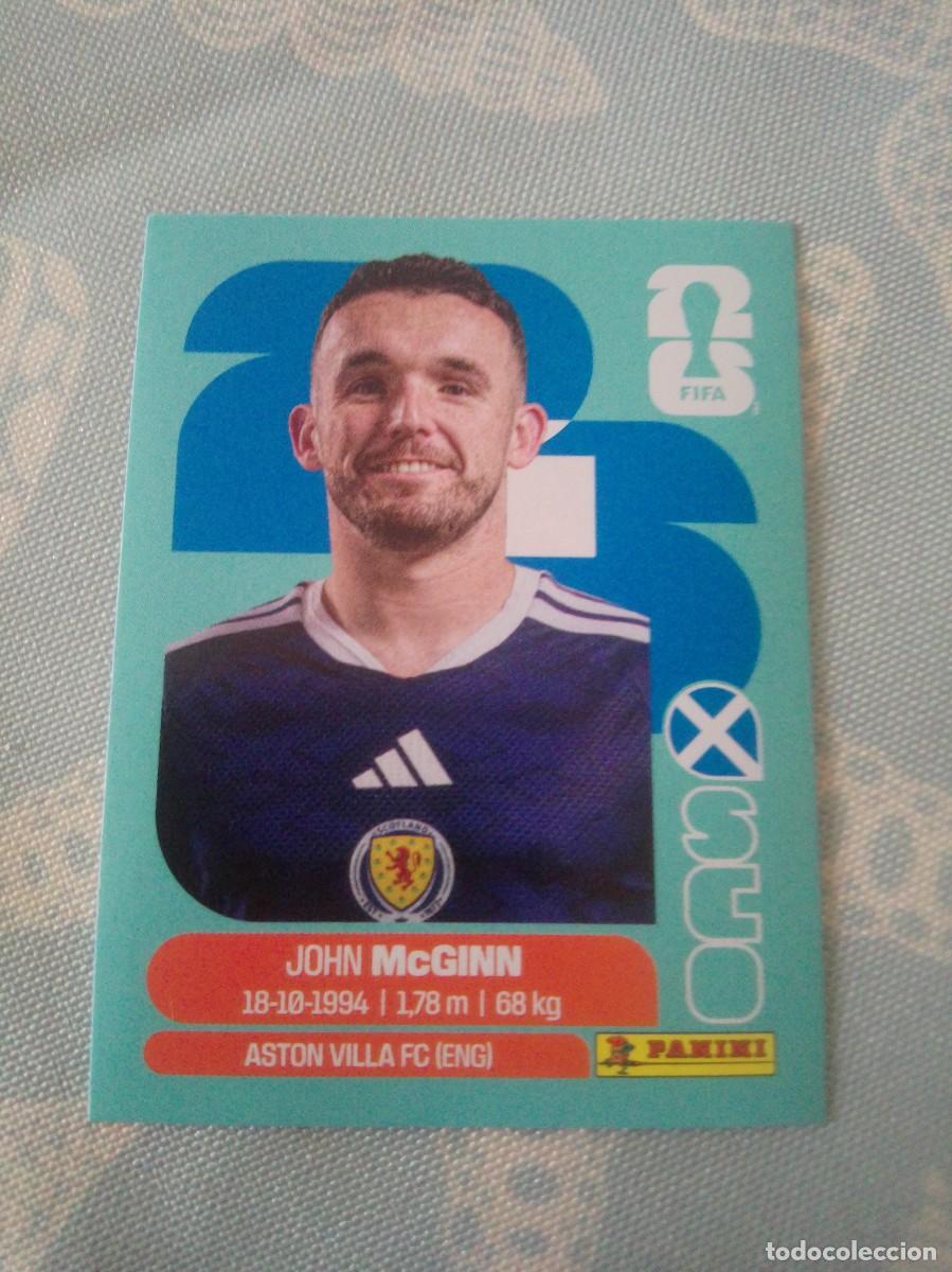 Cromos de Futebol: SCO 17 MCGINN ESCOCIA MUNDIAL FIFA WORLD CUP 2026 26 PANINI STICKERS NUEVO