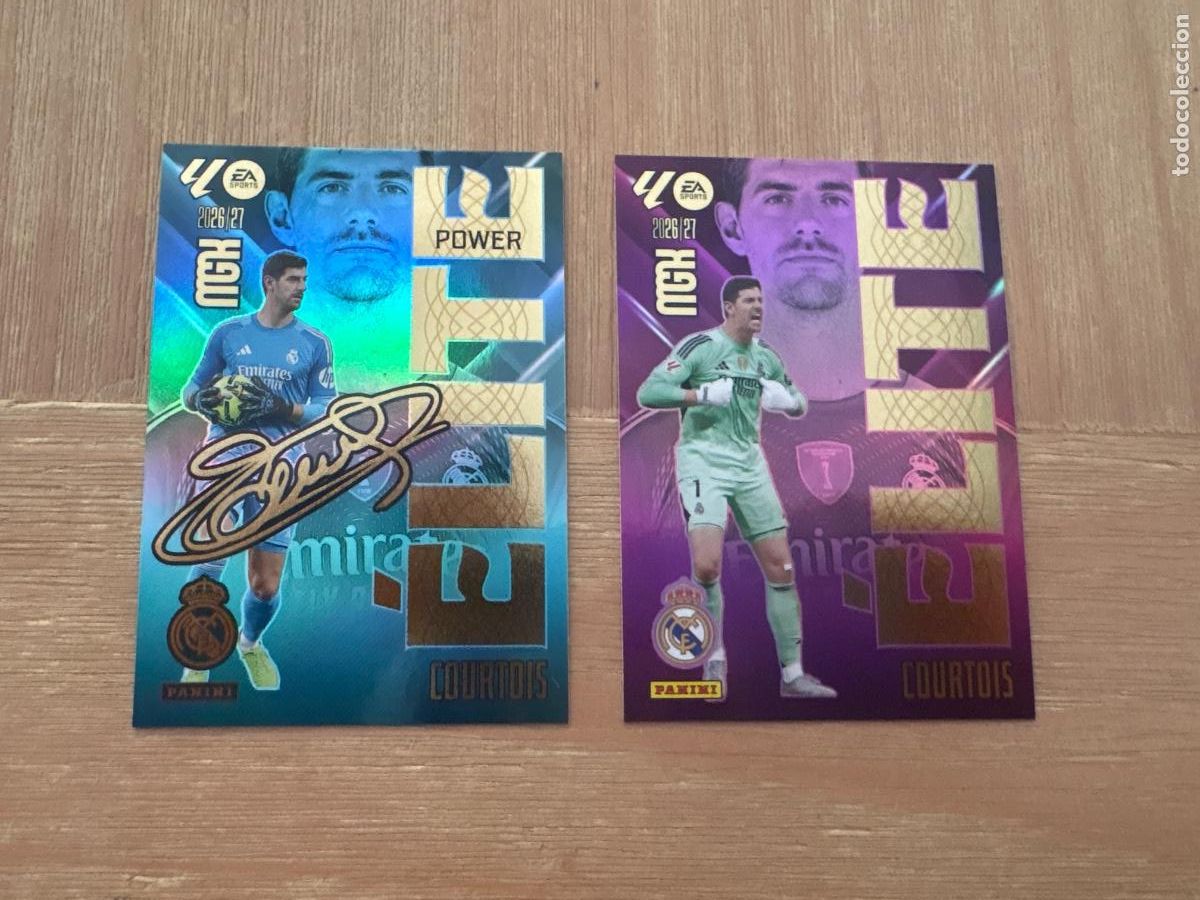 Cromos de Futebol: 22. CROMO MEGACRACKS 2026-27 26-27 ELITE + &Eacute;LITE POWER COURTOIS N 4 MGK